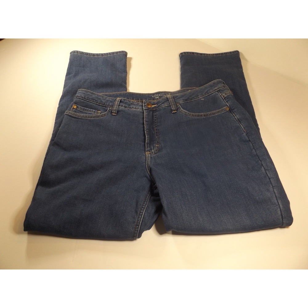 Lee Riders Flannel Lined Indigo Women's Jeans, Size 16M